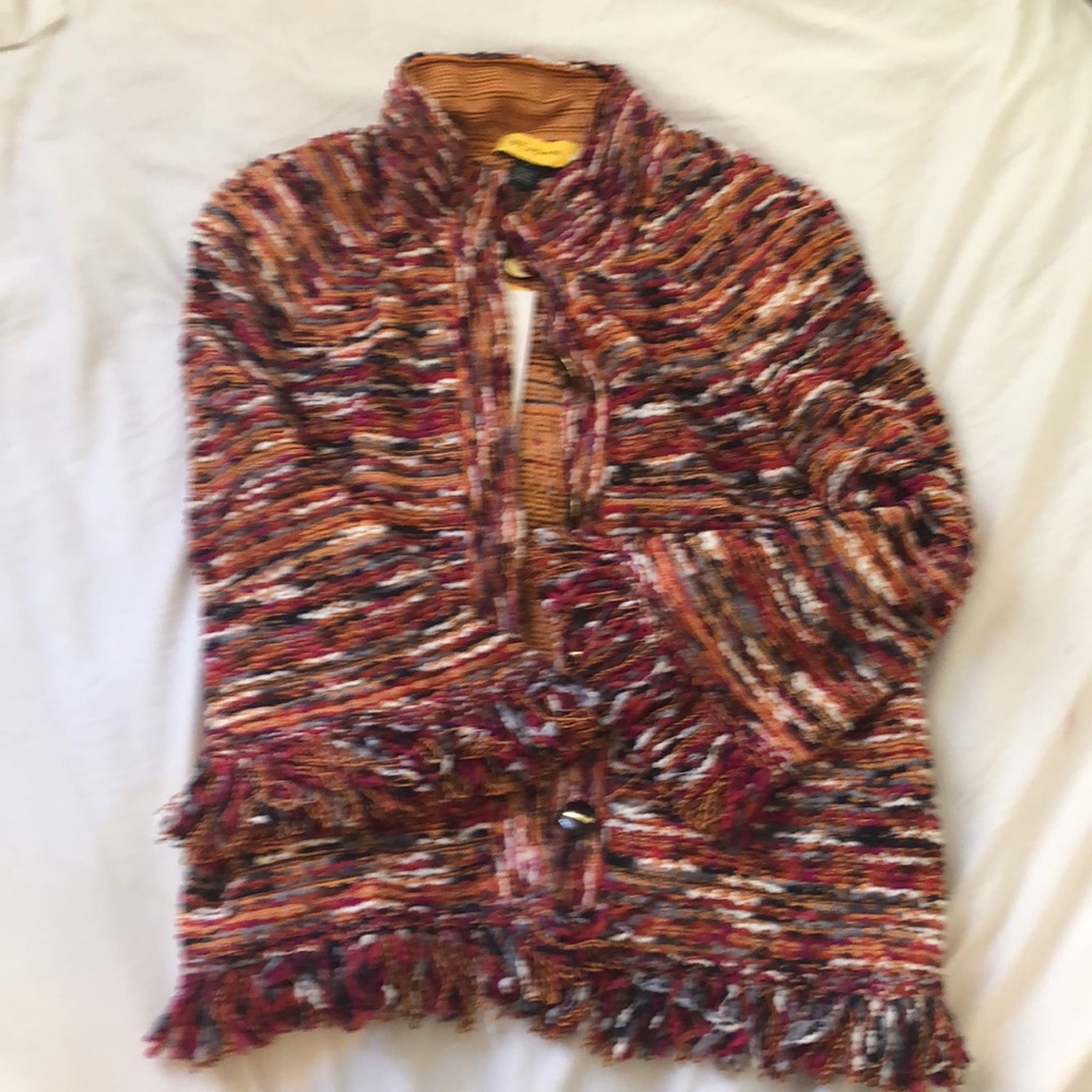 Brand new St. John’s tweed blazer.